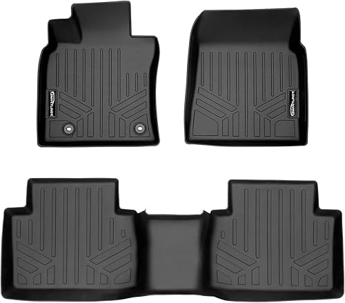 SMARTLINER Revestimientos de suelo de ajuste personalizado, juego de revestimientos de primera y segunda fila, revestimientos de suelo para todo