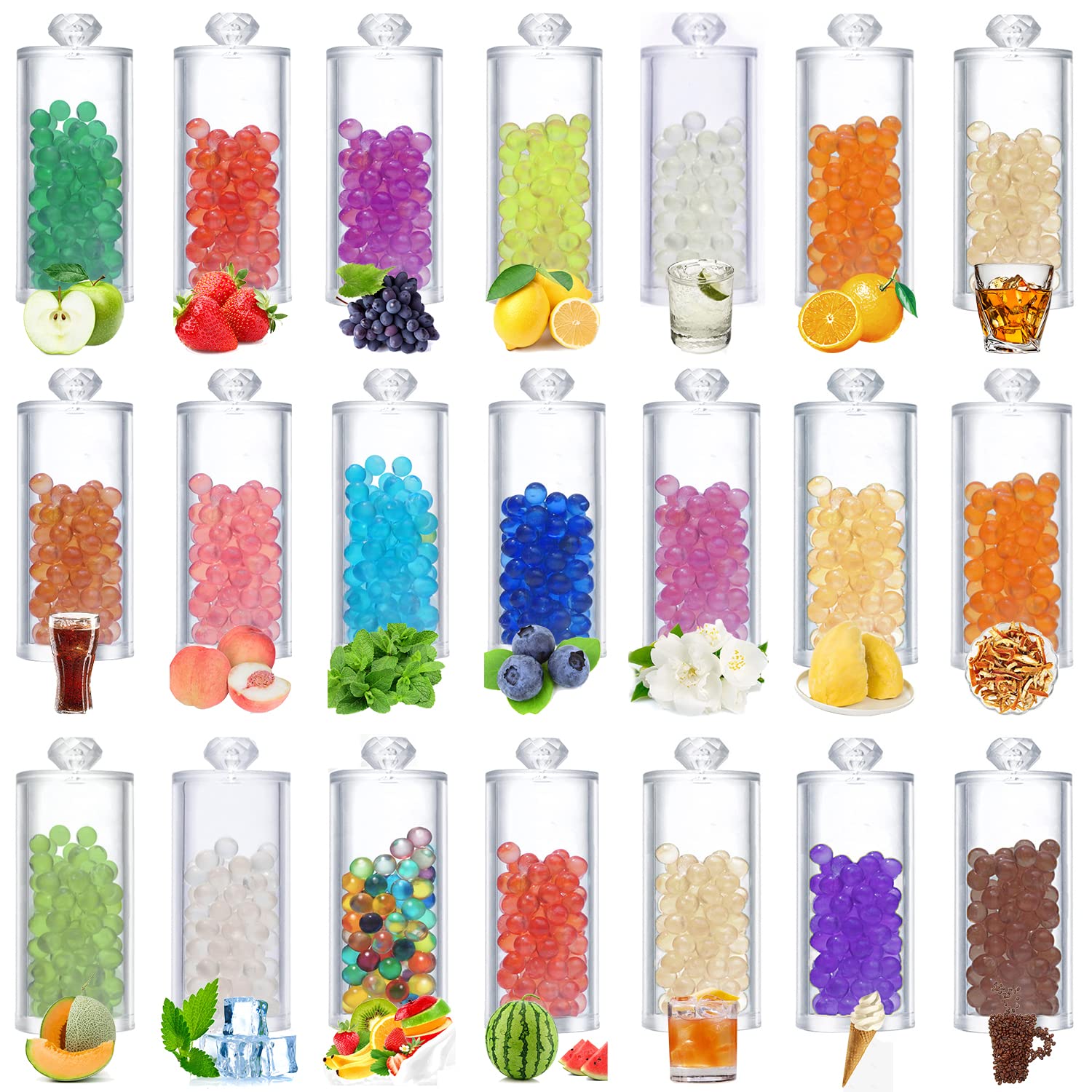 cigarettes popping capsule CIHANG 21 Scented Cigarettes Popping Ball Capsules Cigarette Click Filter  Aroma Infused Flavors 2100 Capsules Mixed Bead Box Cigarette Filter 1 Piece  Pusher Upgrade DIY Pop Up Smoke Marble Box : Amazon.de: