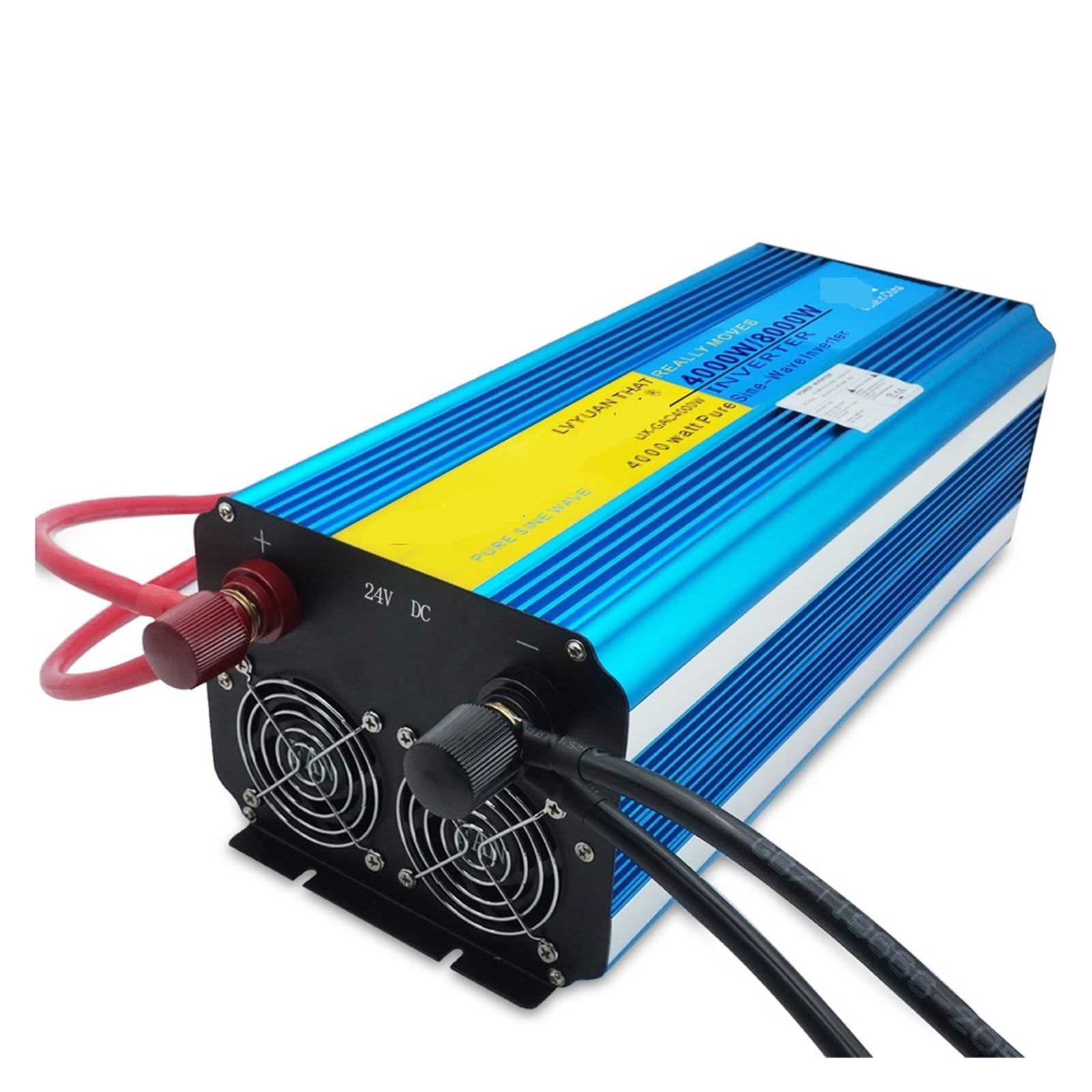 ByNGSDCC 4000W 8000W Pure Sine Wave Power Inverter Voltage Converter For Car Camping Off Grid(8000w Peak)