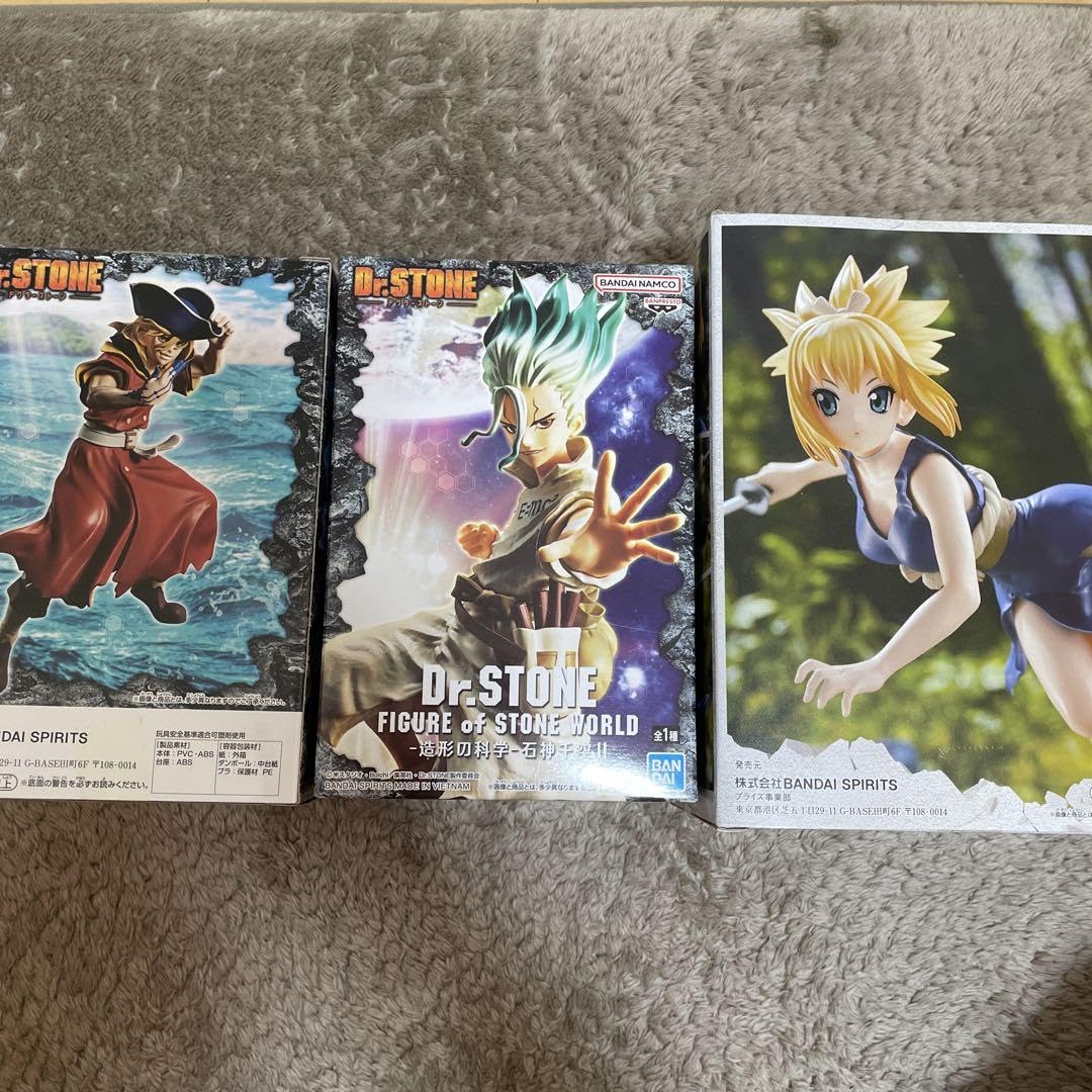 Amazon.co.jp: 中 Dr.STONE 石神千空 七海龍水 コハク