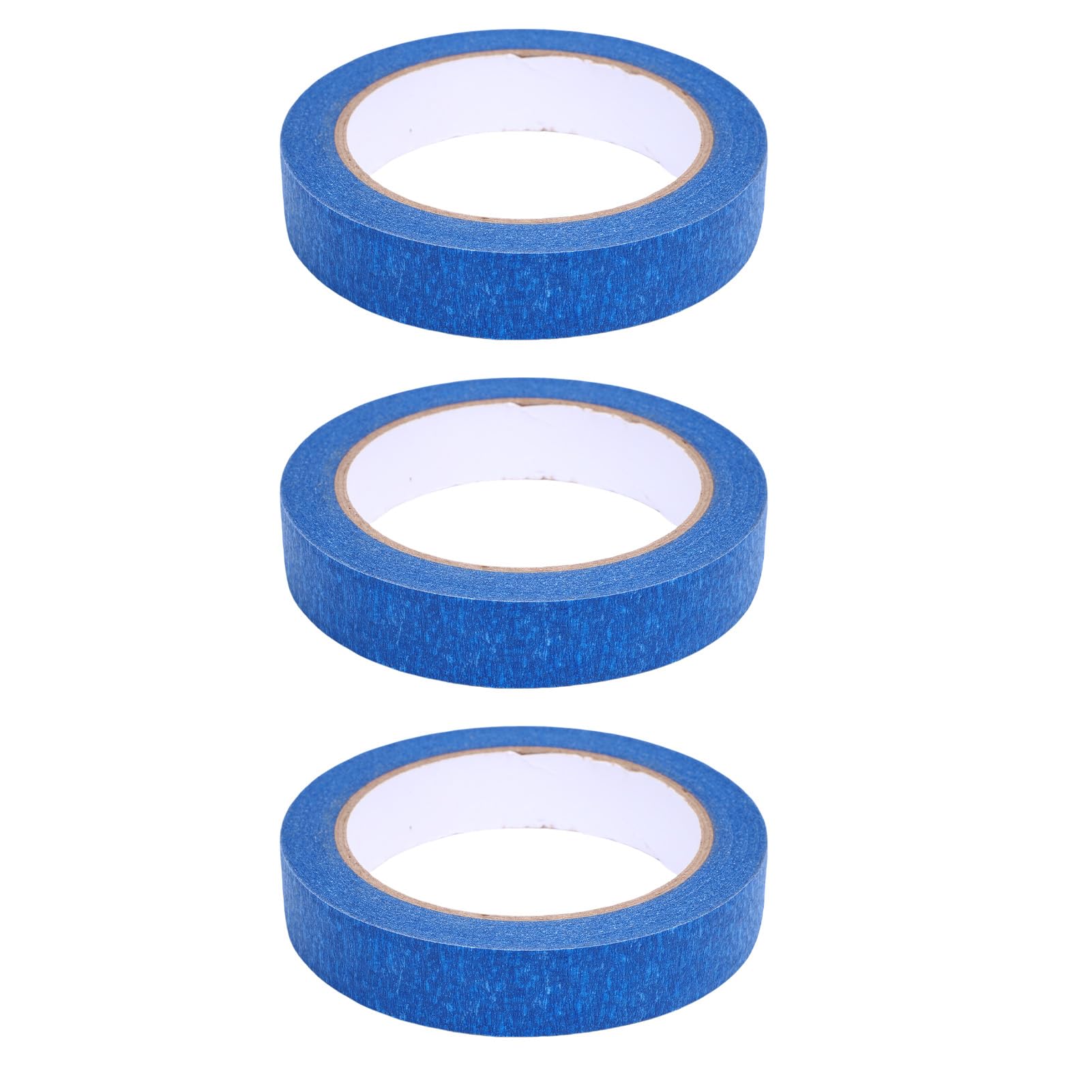 12 Rouleaux de Ruban Adhésif Bleu pour Peintres, Ruban de Peinture 20 mm X 30 M, Ruban de Masquage pour Voitures, Camions, Motos, École, Artisanat, Arts