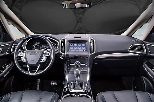 Miniatura 4 de Magnelex Paquete de parasol para parabrisas de automóvil y protector de asiento de automóvil (mediano)