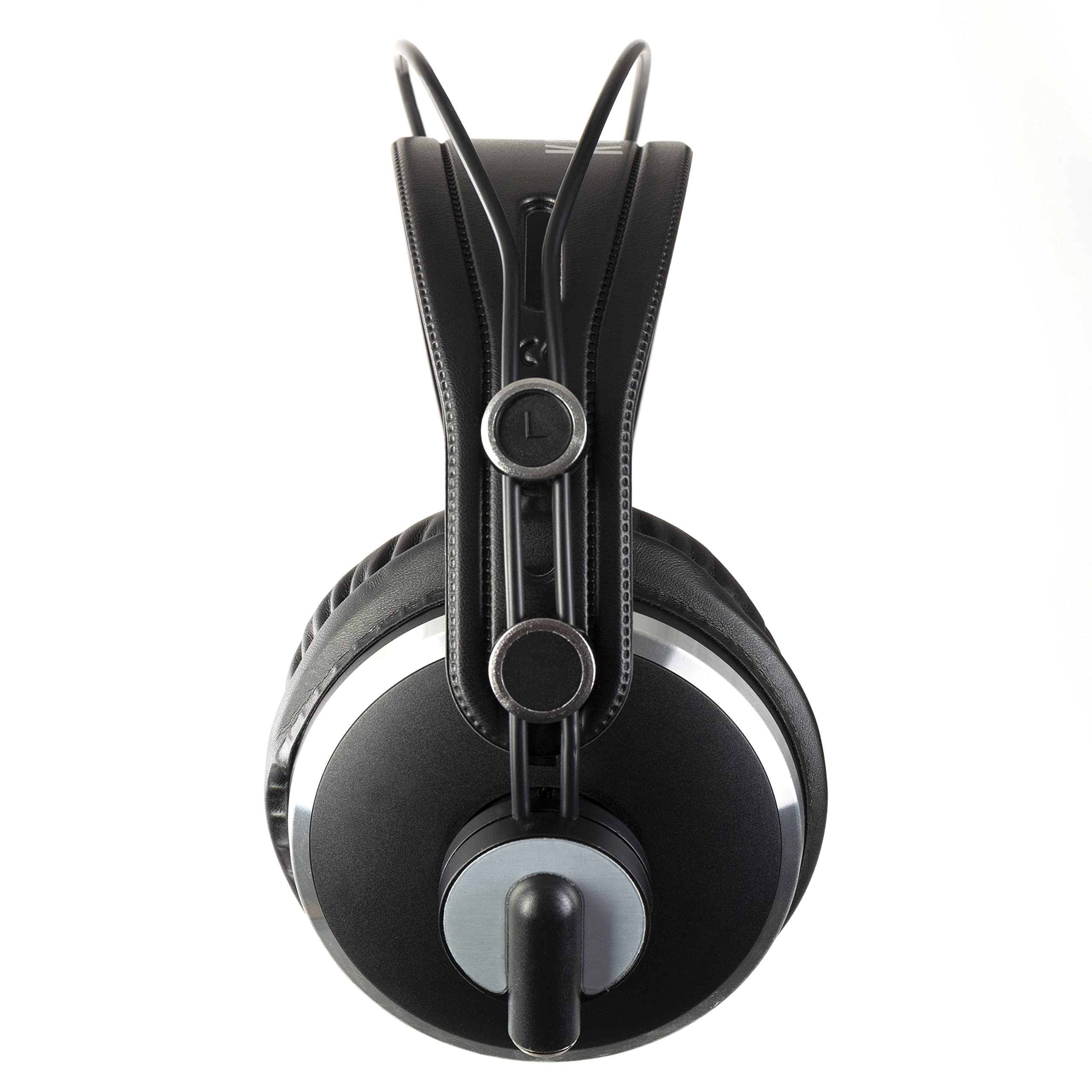 Fame K 600 Studio, Geschlossene Studio Kopfhörer, Schwarz, Dynamischer Sound, Leichtes Gewicht, Abnehmbares Kabel, Inklusive Zubehör