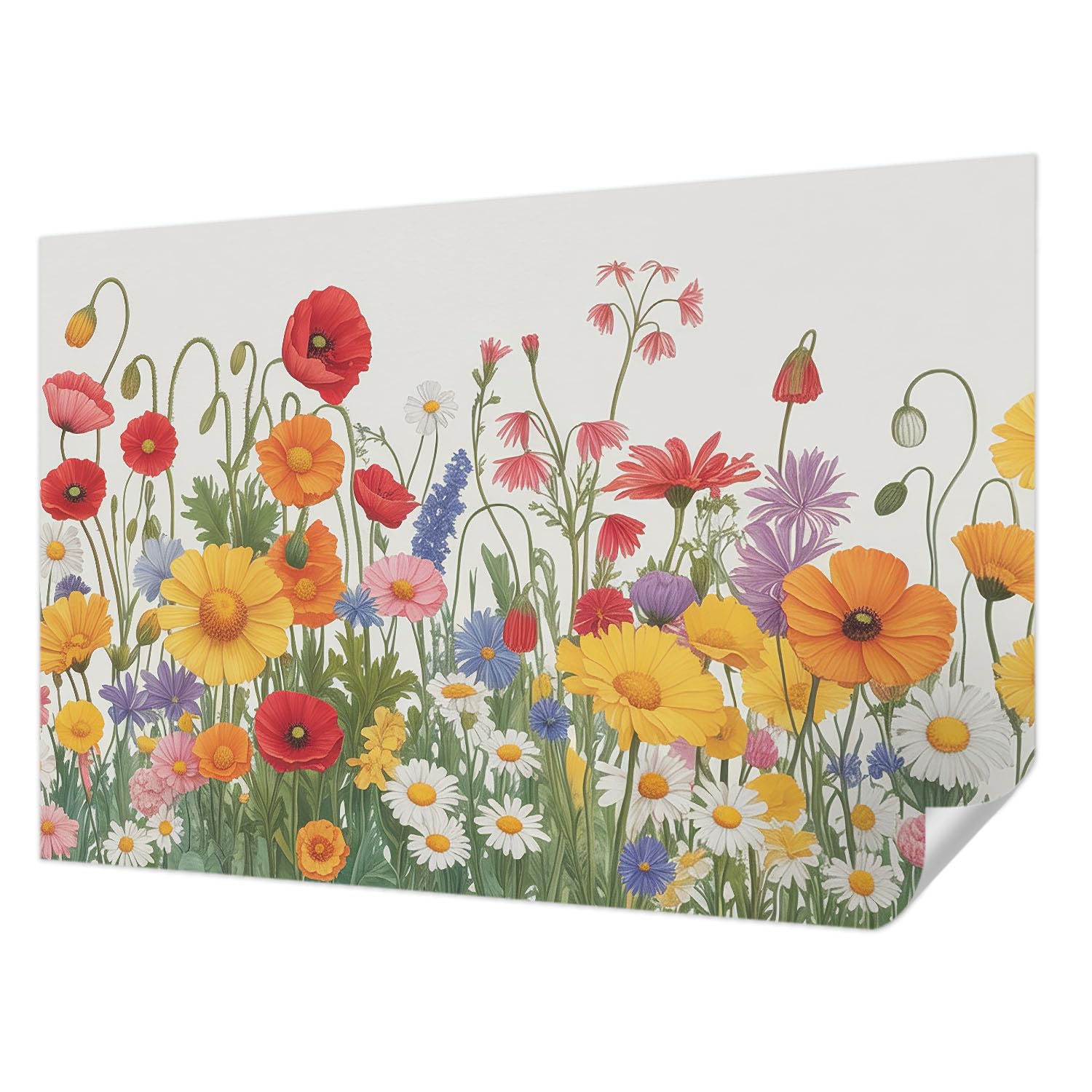 Papier peint autocollant lavable pour relooker un mur sans colle Tulup