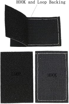 Reflective Medic Patch with Hook Loop Backing for Clothes, 3.15 x 1.97, 2 Pieces
