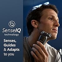 Vista 2 de Philips Shaver Series 9000 Wet and Dry Electric Shaver, with Lift and Cut Shaving System and SenseIQ Technology, Pop-up Trimmer