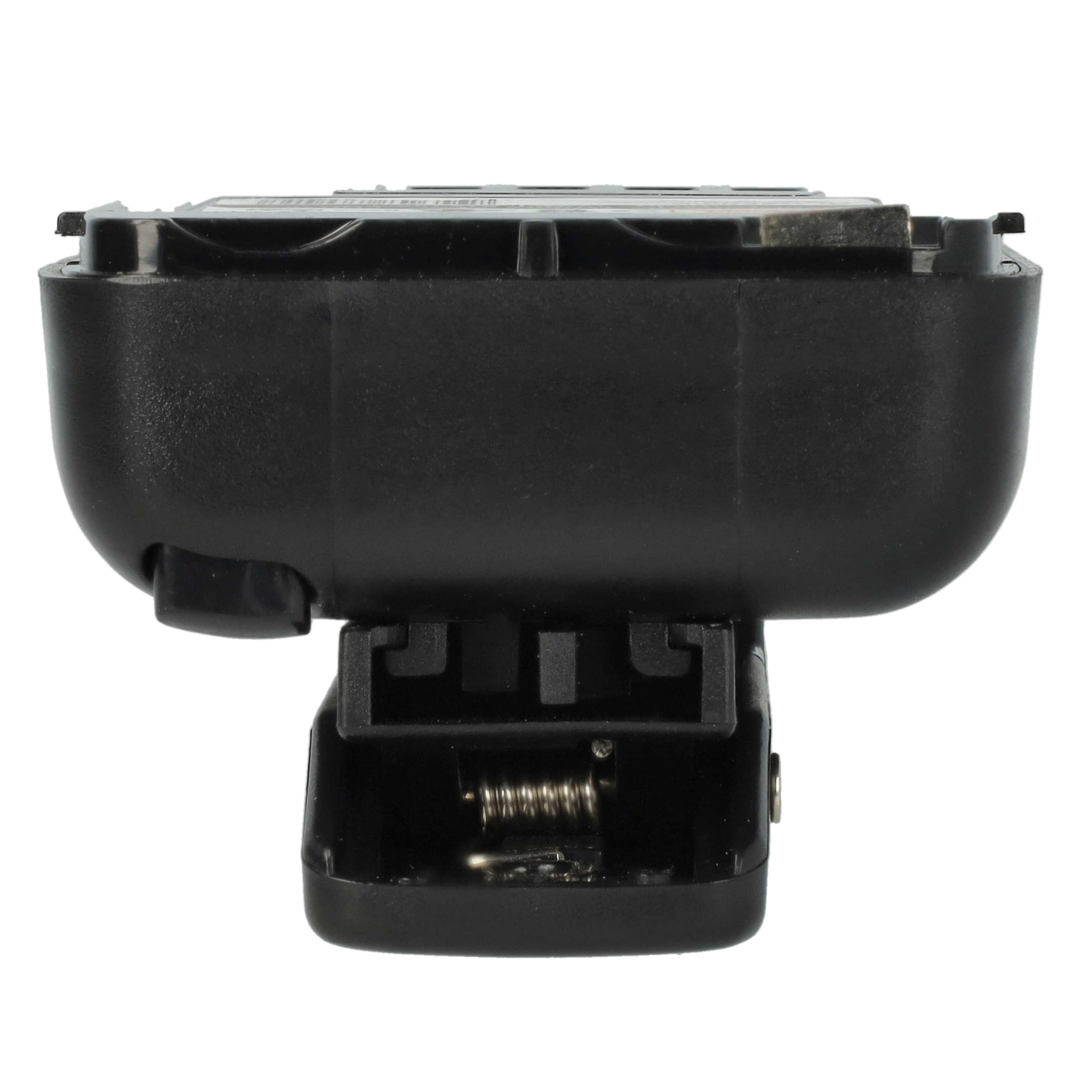 vhbw Akumulator kompatybilny z Vertex/Yaesu FT50R | FT-10R, FT40R, FT10R, FT-40R, krótkofalówka (2000 mAh, 7,2 V, NiMH) + klips do paska
