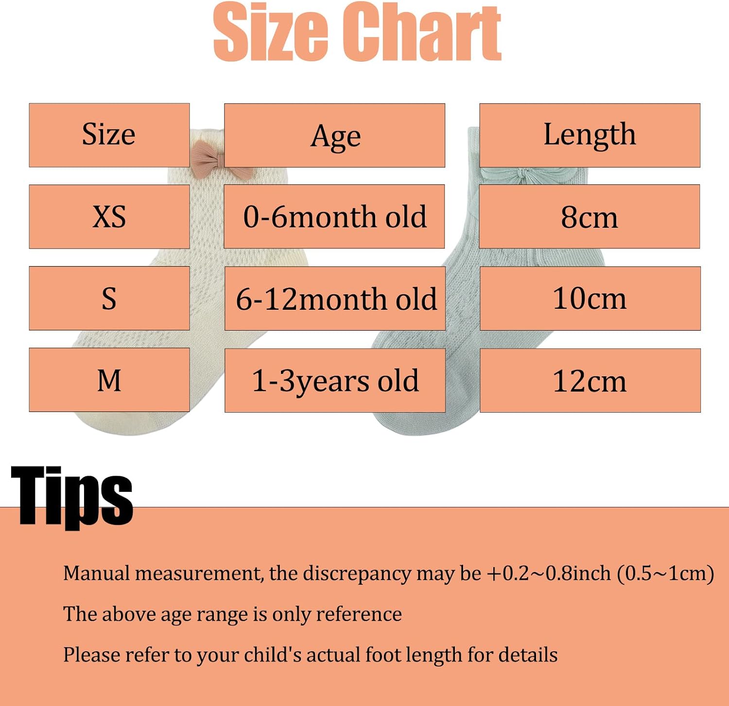 6 Packs Baby Girls Socks Mesh Thin Cotton Bow Ruffle Ankle Socks for Newborn Girls Toddler Infant Cute Dress Sock