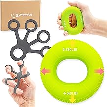 Wawalag Grip Strength, Training, Hand Grip, Finger, Muscle Training, Exercise, Rehabilitation, Elderly, Anti-Blur, Goods, Gift