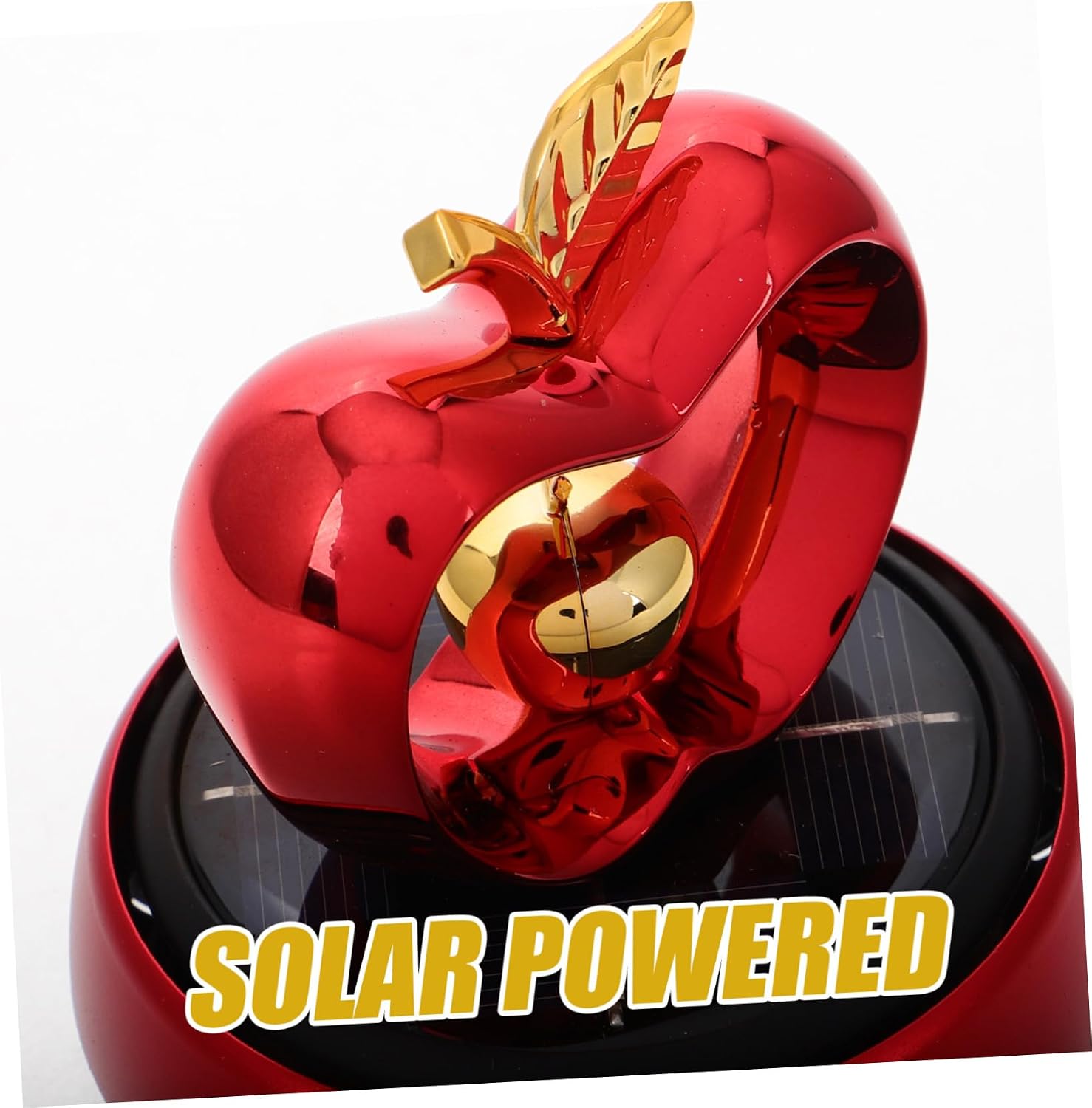 OUNONA Elegant Solar Car Aromatherapy Accessory Dashboard Decor Car Interior Ornament Solar Energy Freshener