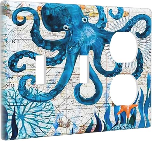 Miniatura 107 de Cubierta de interruptor de luz decorativa de pared de bruja negra Ouija Gótica Esqueleto Calavera 1 banda Placa frontal eléctrica de interruptor