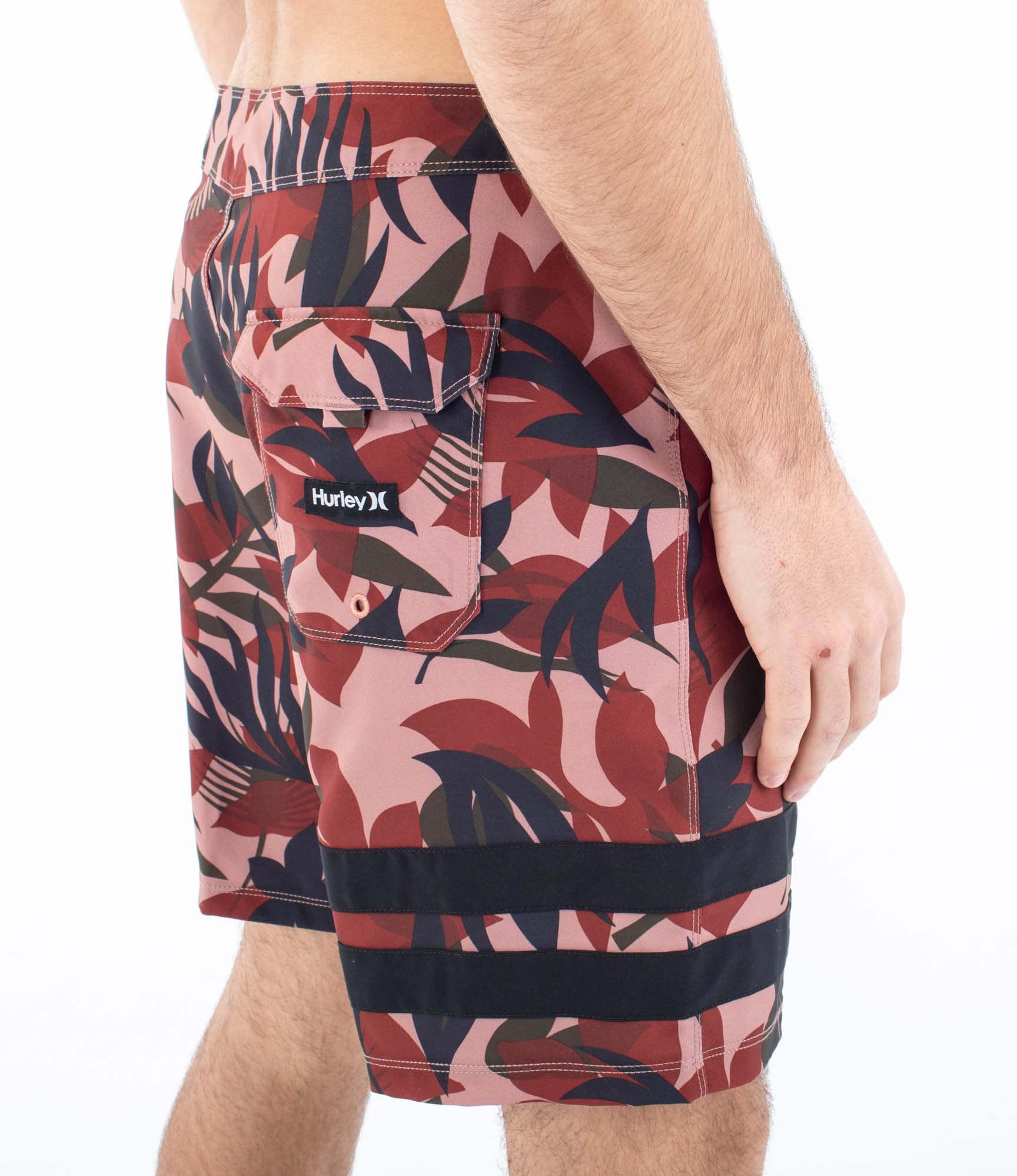 Hurley Block Party - Bañador de 45,7 Cm Pantalones Cortos Hombre