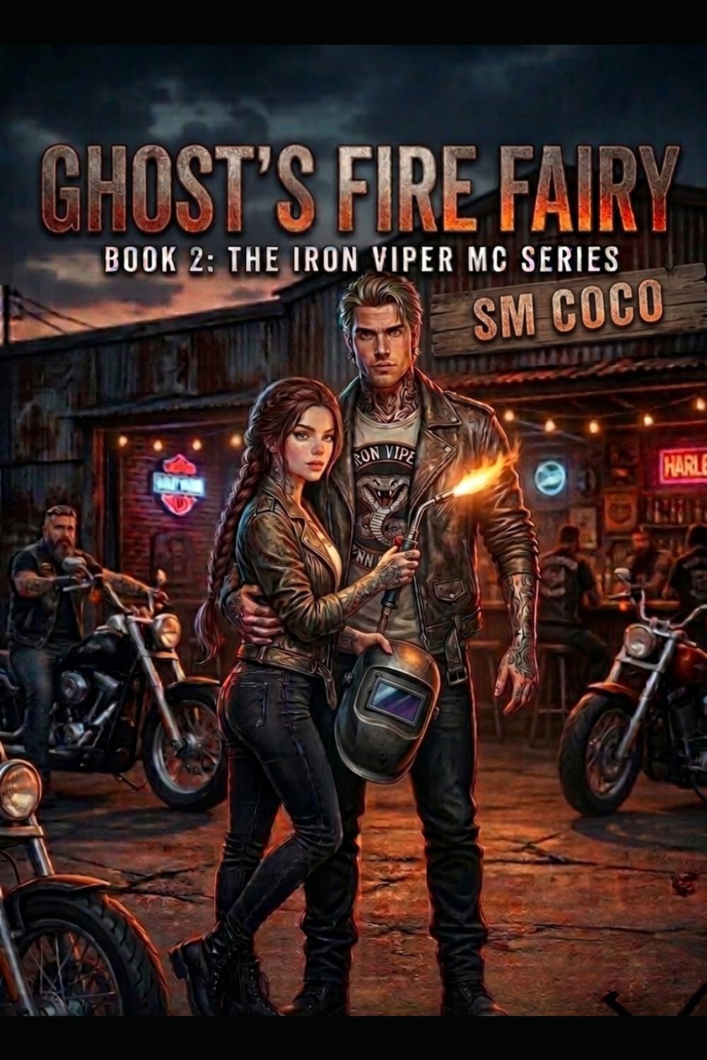 Ghost's Fire Fairy: Iron Vipers MC Book 2 (The President's Pixie)