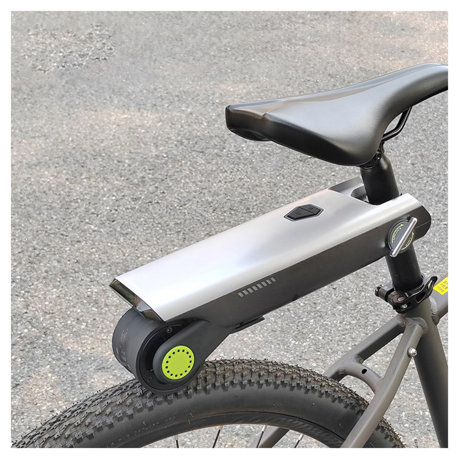 Wangyingxu Bike Speed Booster with Electric Bicycle Power Assist, 25KMH Max Speed, 50KM Riding Range, Lightweight 2KG Booster Kit with App Control & Elastic Suspension