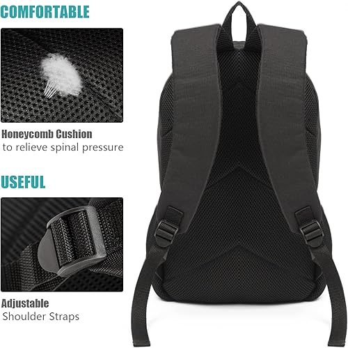 Miniatura 6 de Juego de mochila escolar de 3 piezas, casual, ligera, bolsa de almuerzo y lápiz, Bandera de béisbol, Mochilas Daypack