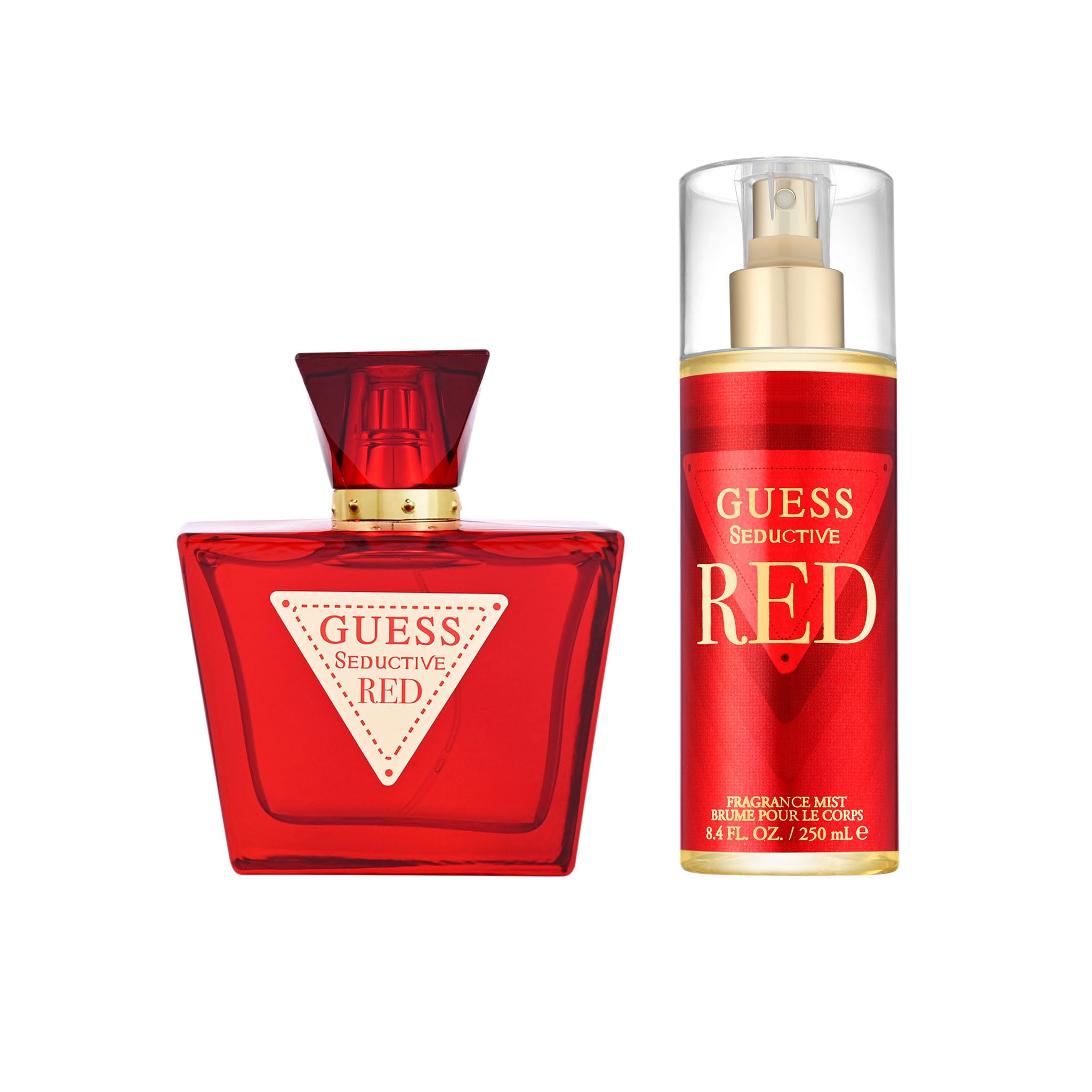 guess seductive red eau de toilette 30ml + fragrance mist 250ml (pack of 2)