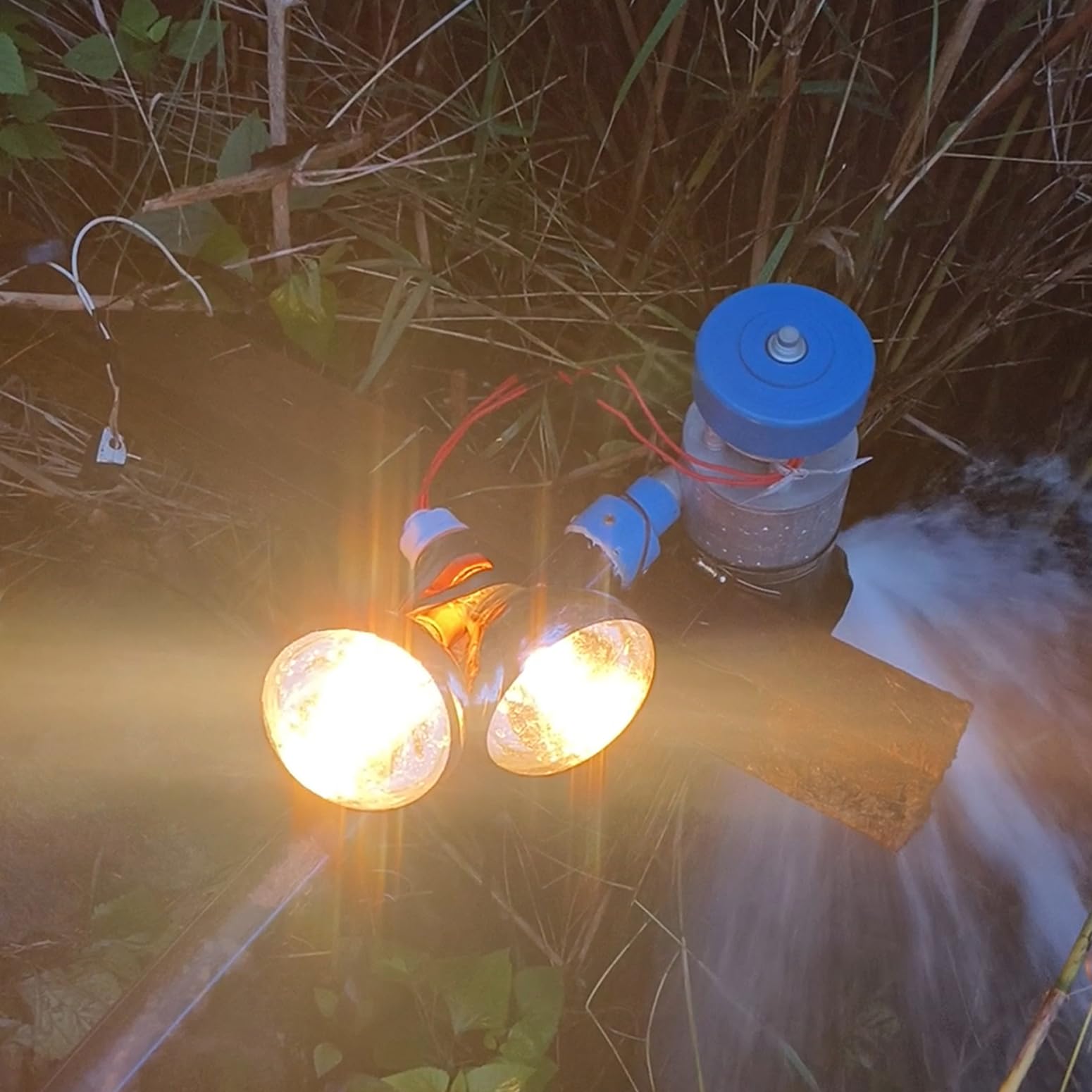 500W Generatori Idroelettrici Domestici 110V / 220V Generatore di Turbina Ad Acqua con Attacco di Ingresso, Generatore di Corrente Idroelettrica per Esterno, Illuminazione, Campeggio,500w
