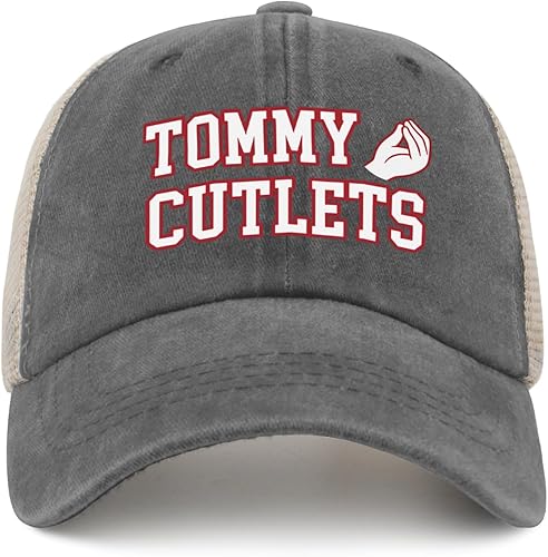 Miniatura 10 de Tommy Cutlets - Sombrero de camionero para mujer, divertido sombrero de malla para otoño Negro