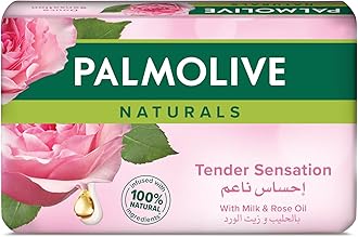 Palmolive Naturals Bar Soap Soft and Moisture with Milk and Rose 120x6, 6 Pack