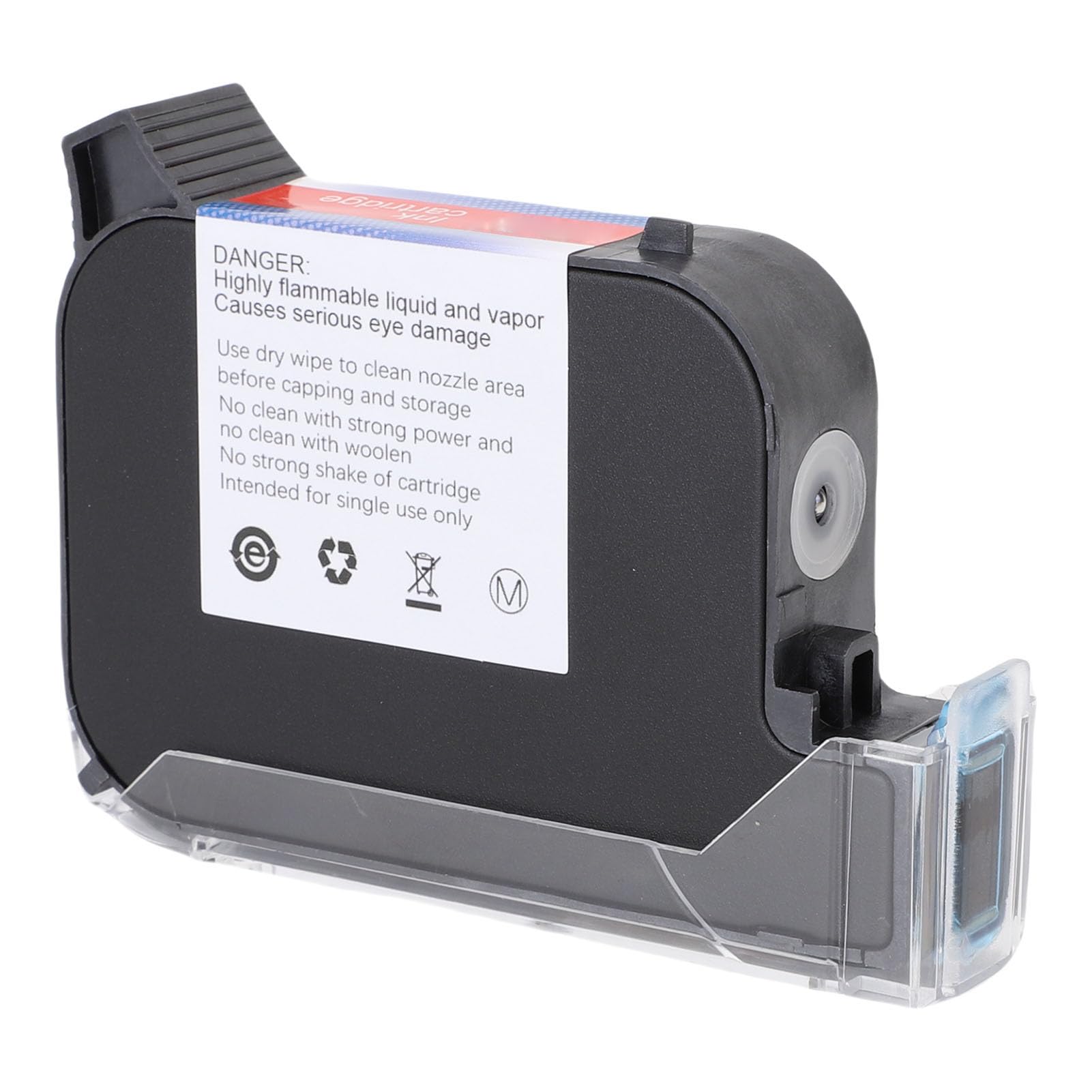 Impresora Original de Inyección de Tinta de Reemplazo de Tinta de 42 Ml de 42 Ml, Duradero y Rápido, Compatible para una Máquina de Codificación de Boquilla de 0.5 Pulgadas/12.7