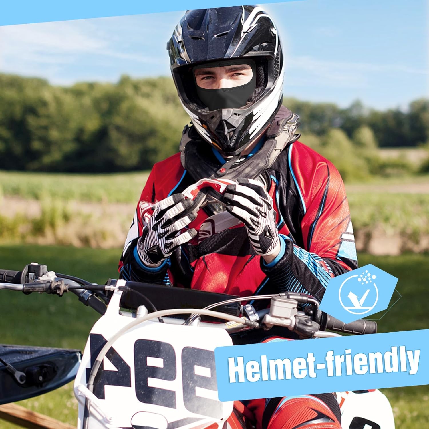 Fivali 6 Pack Balaclava Ski Face Mask: Cooling Neck Gaiter Full Head Mask for Men Women - Image 3