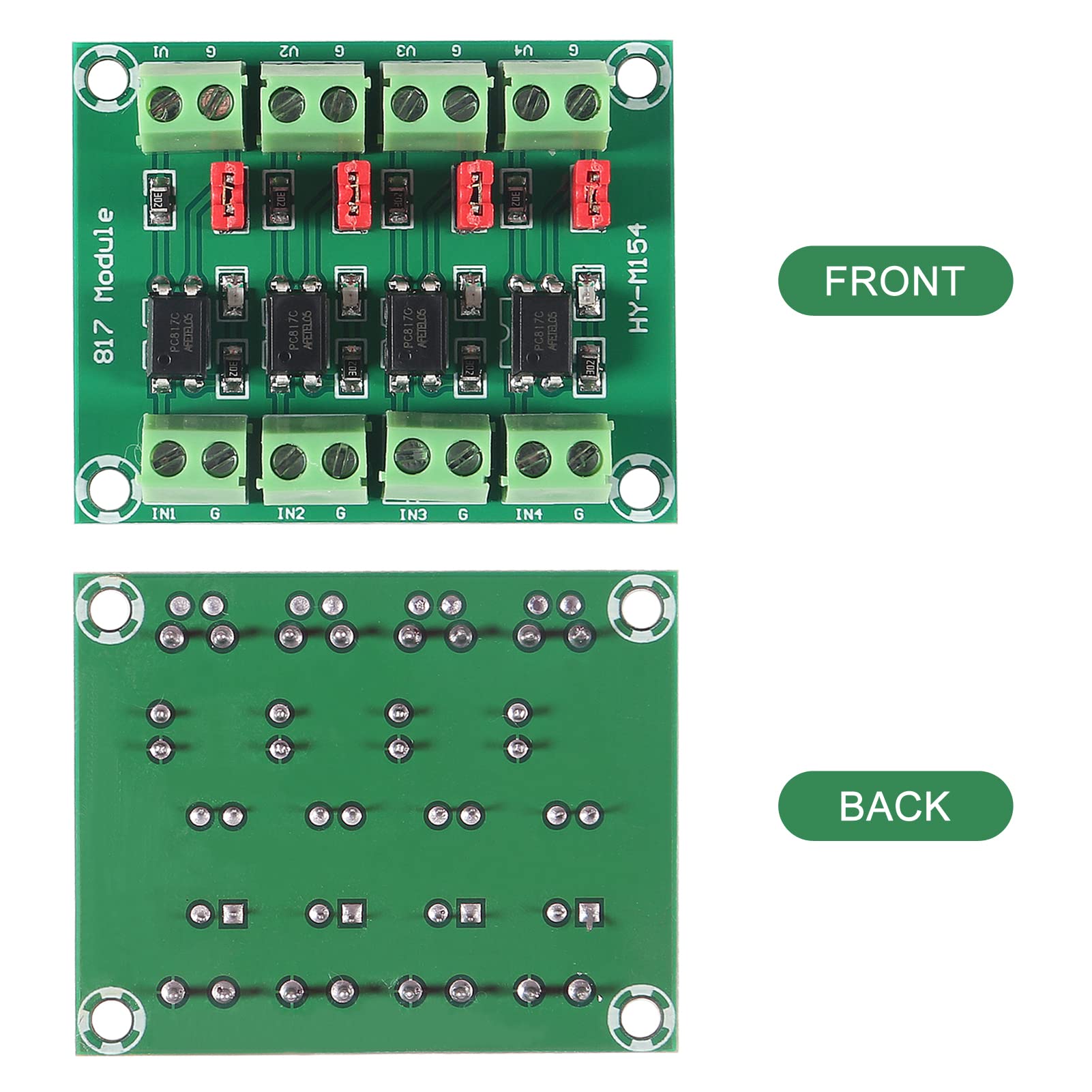 PC817 Optoisolatore A Fototransistor 80V 20mA DIP-4, Venduto Singolarmente, Spedizione Dagli USA