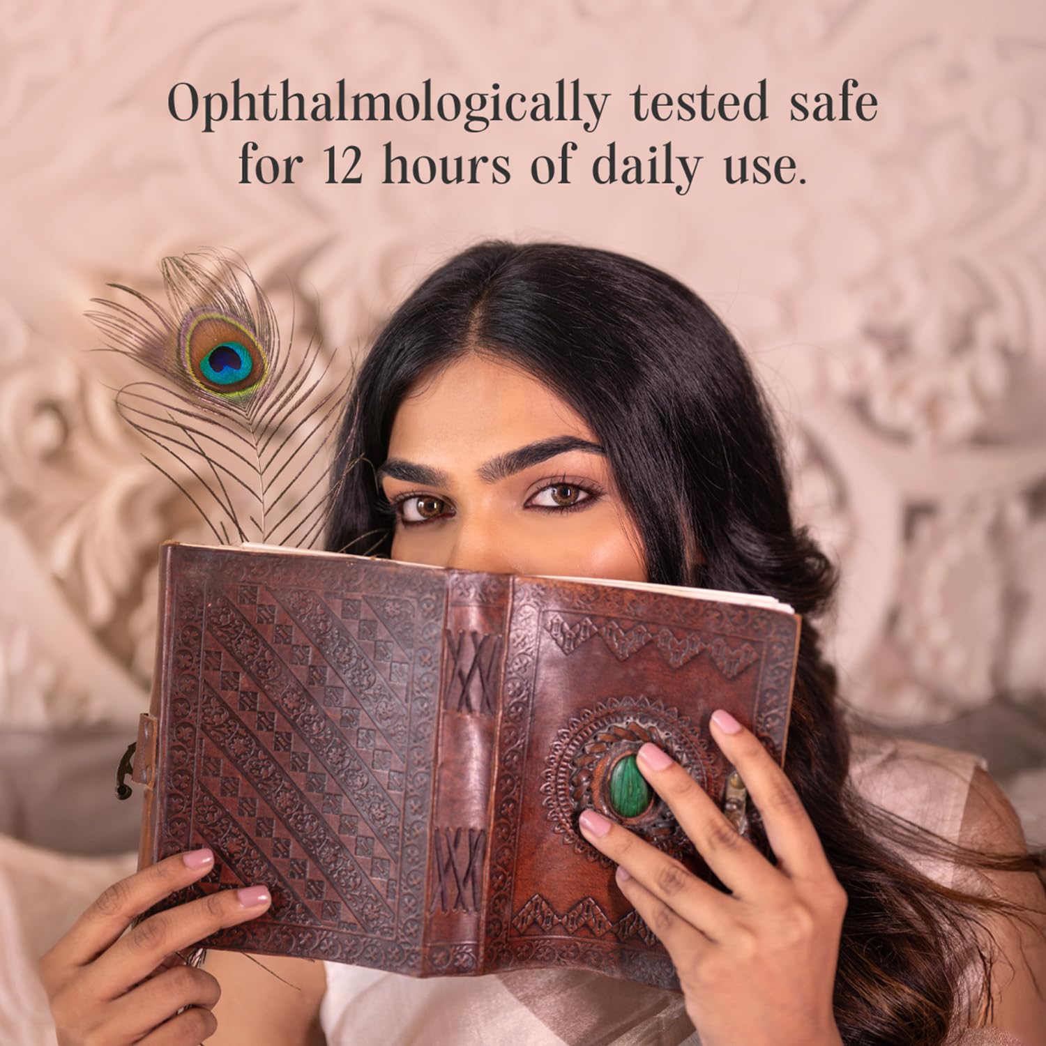 Shankara Forest Brown Kohl Kajal | Rich, Creamy Texture with Matte Finish | 12-Hour Long Stay Waterproof Formula | A2 Ghee, Sweet Almonds, Coconut Oil | Preservative-Free | Full Coverage | 0.3g 3