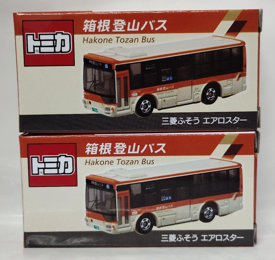 【2台セット】箱根登山バス　オリジナルトミカ　三菱ふそうエアロスター　限定販売品 トミカ 箱根登山バス 三菱ふそう エアロスター 2台セット 、 トミカ 三菱