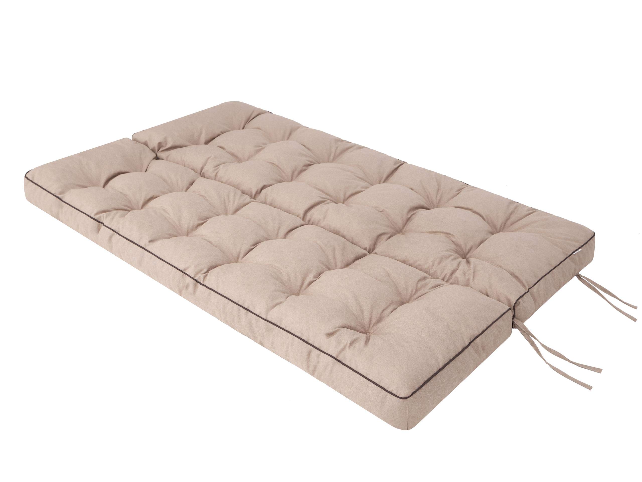 Cuscino per dondolo da giardino Hollywood con schienale, larghezza della seduta 180 cm