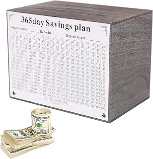 Piggy Bank for Adults-Money Bank.Suitable for Honeymoon Trips, College Funds, Car Funds. Help Budget and Save Must Break to Access Money. Gray
