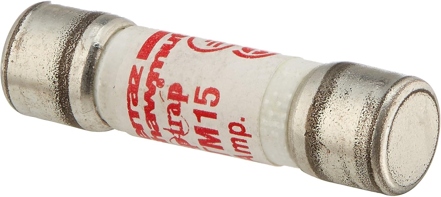 Mersen ATM15 600V 15A Midget Fuse, 10-Pack