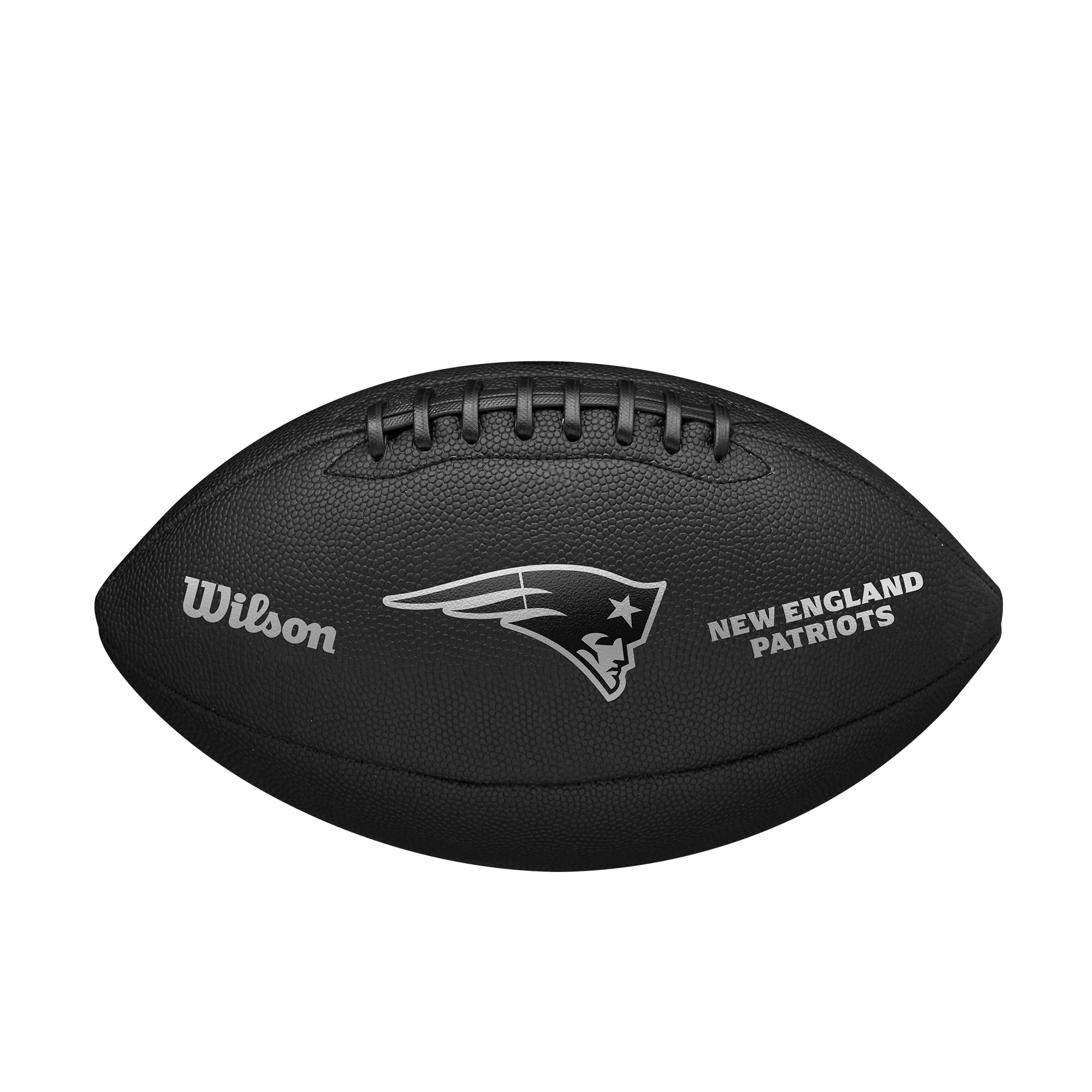 WILSON NFL Team Metallic Premiere Football - Official Size, New England Patriots