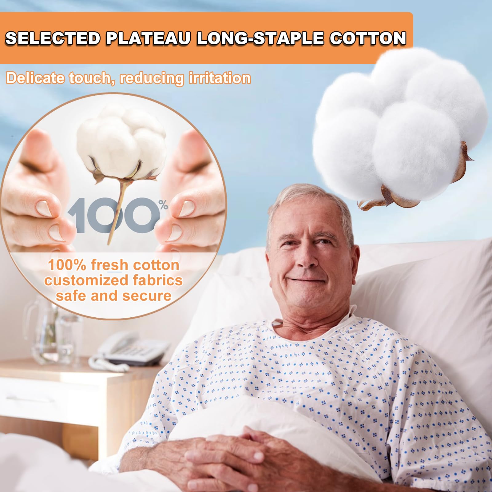 Pañal para Adultos Unisex, Impermeable y para incontinencia; pañal de algodón Transpirable, seco al Tacto y a Prueba de Fugas, pantalón pañal Reutilizable