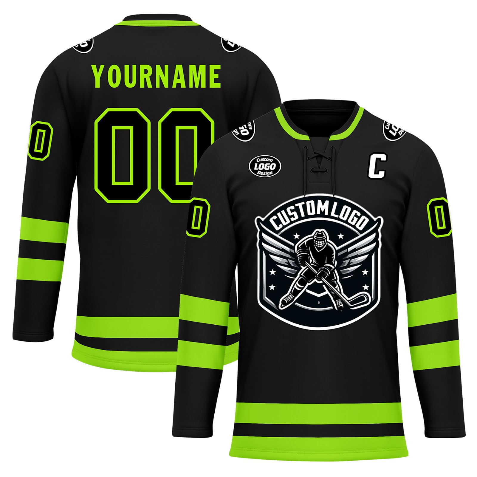 Custom Ice &amp; Field Hockey Jersey for Men Women Youth, Personalized Practice Training Team Uniform Sports Outfit