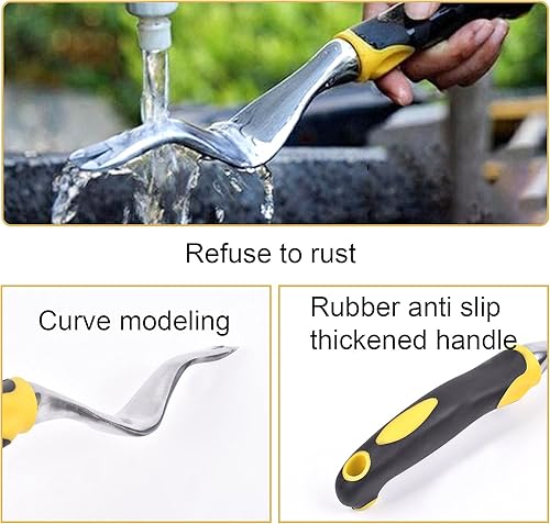 Miniatura 4 de Herramienta manual para quitar malas hierbas, herramienta manual para jardín, herramientas de jardín para jardinería, eliminación de malezas y