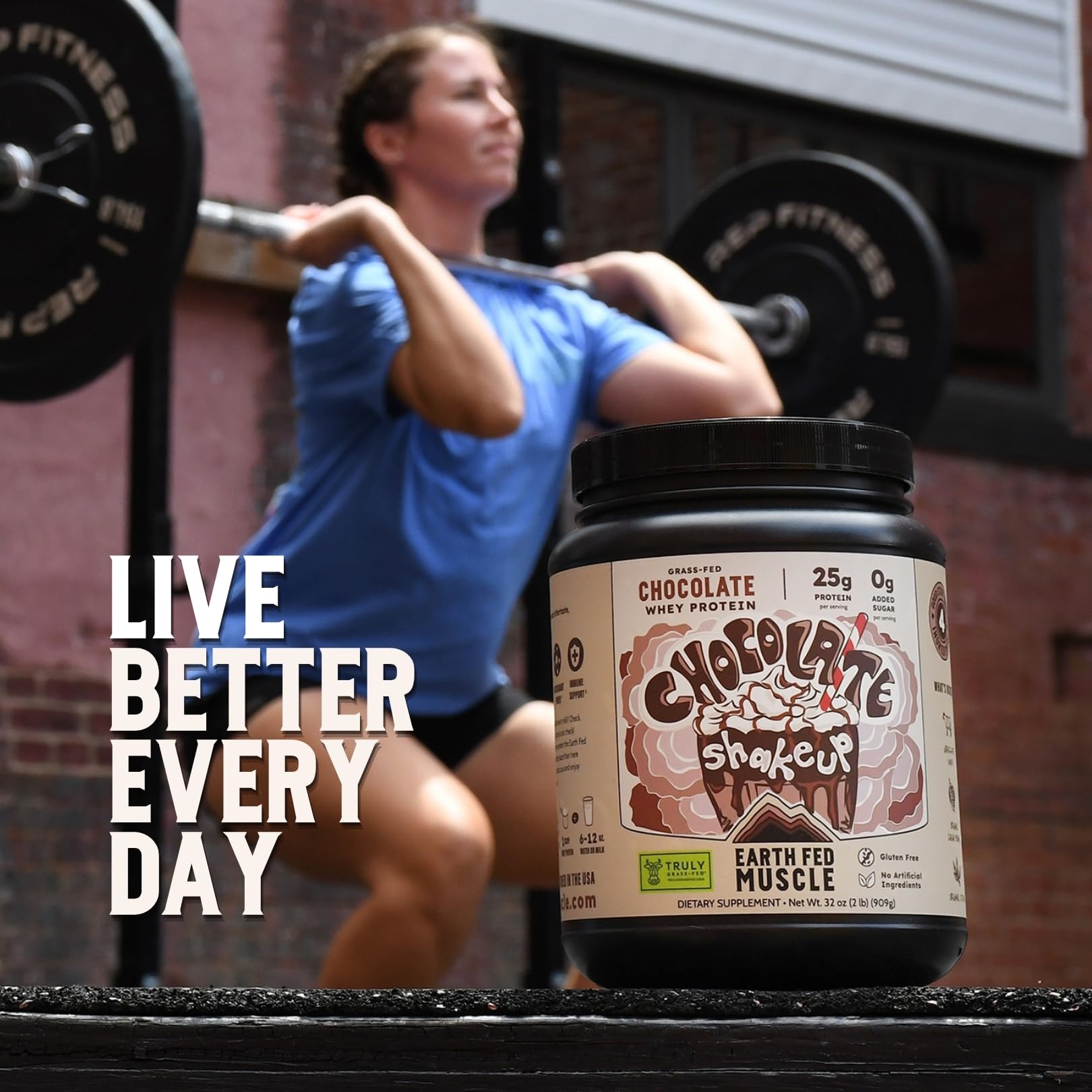 Earth Fed Muscle Chocolate Shakeup Irish Grass Fed Whey Protein Isolate — Amazon image 8