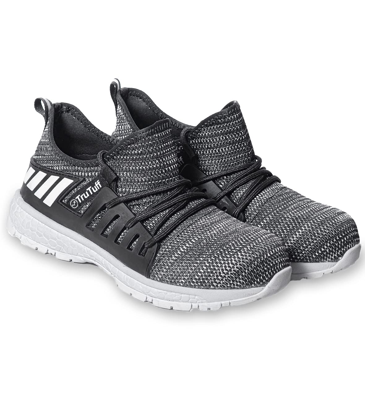 TruTuff Men Safety Shoes (Model Aura) Light Weight, Steel Toe, Puncture Resistant