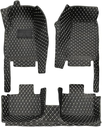 Alfombrillas de automóvil aptas para GLS Class 2016, 2017, 2018, 2019, cobertura completa, protección para todo tipo de clima, forros de cuero