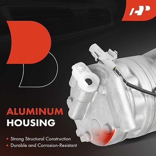 Miniatura 6 de A-Premium Compresor de aire acondicionado con embrague compatible con Suzuki SX4 2007 2008 2009, 2.0L