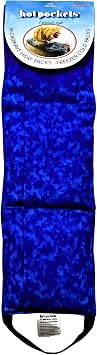 Hot Pockets Microwaveable Hot & Cold Heating Pad 3 Pockets Style for Neck, Shoulder, Elbow, Knee, Stomach & Lower Back Reusable & Washable for Comfort & Relaxation - Blue Marble