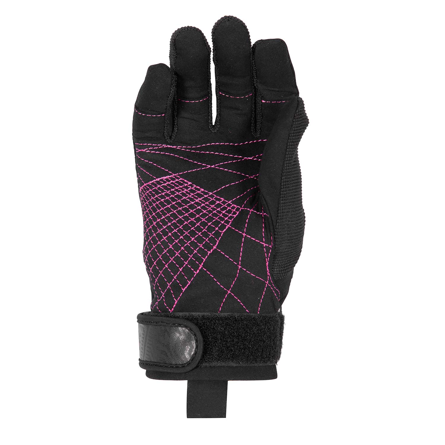 HO Pro Grip Womens Waterski Gloves Black/Pink Sz L