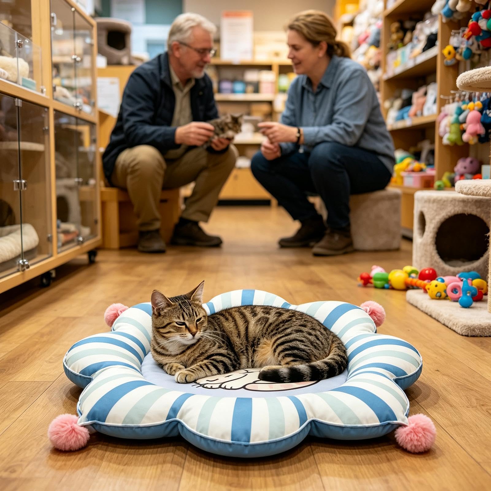 Kühlmatte Für Katzen Und Hunde Niedliche, atmungsaktive und rutschfeste