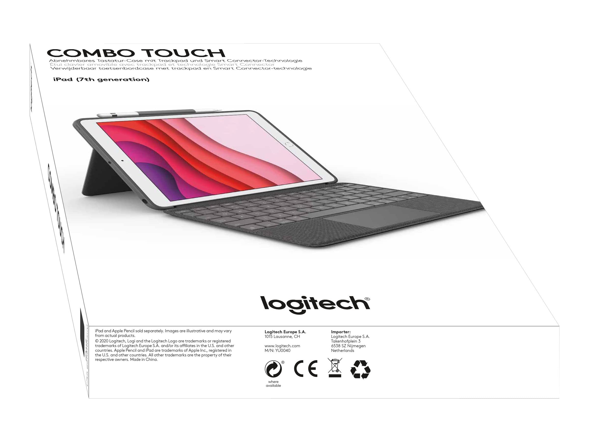 Logitech Rugged Lite IPad Tastatur - Robustes Case Für IPad 7./8./9. Gen
