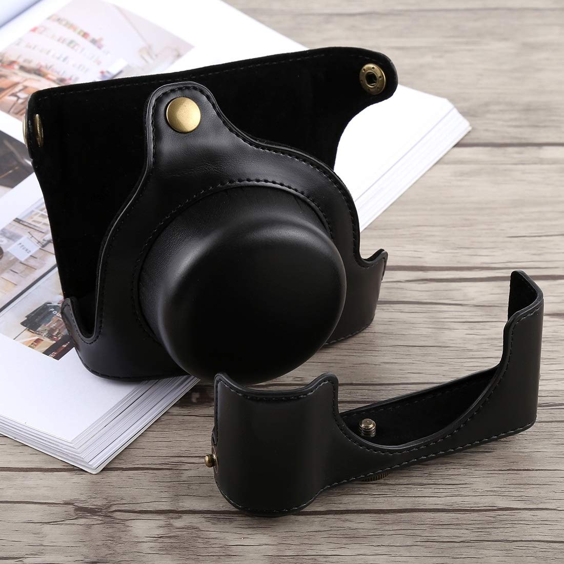 Amazon | カメラアクセサリー Panasonic LUMIX LX100用ストラップ付き