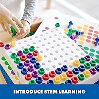 Vista 4 de Centro de actividades de diseño y perforación de Educational Insights, Estándar empaque, Multicolor