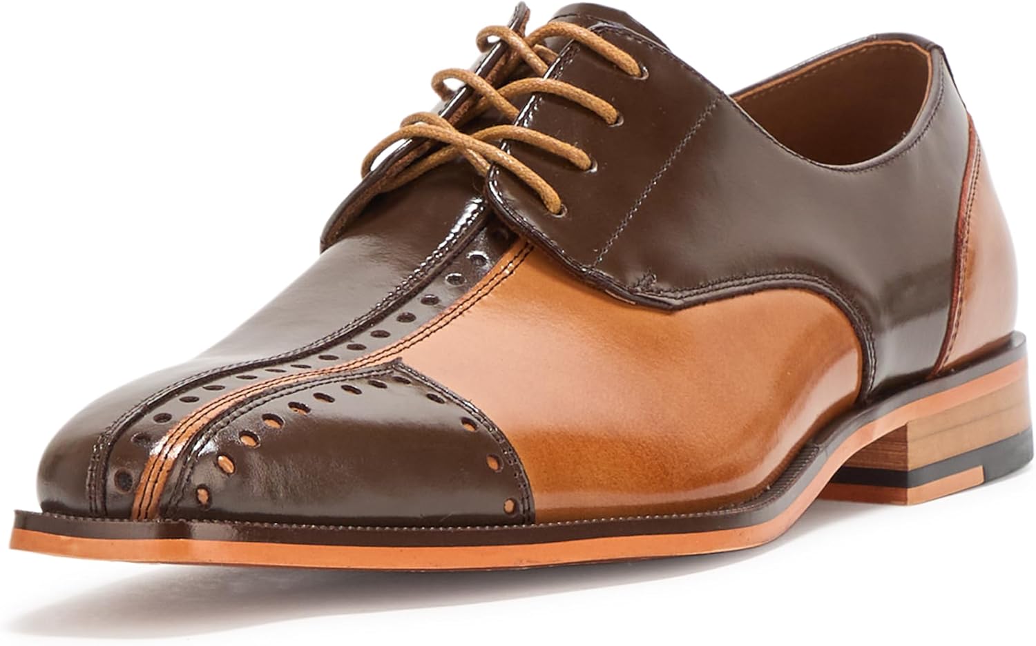 Stacy Adams Mens Palmento Cap Toe Oxford