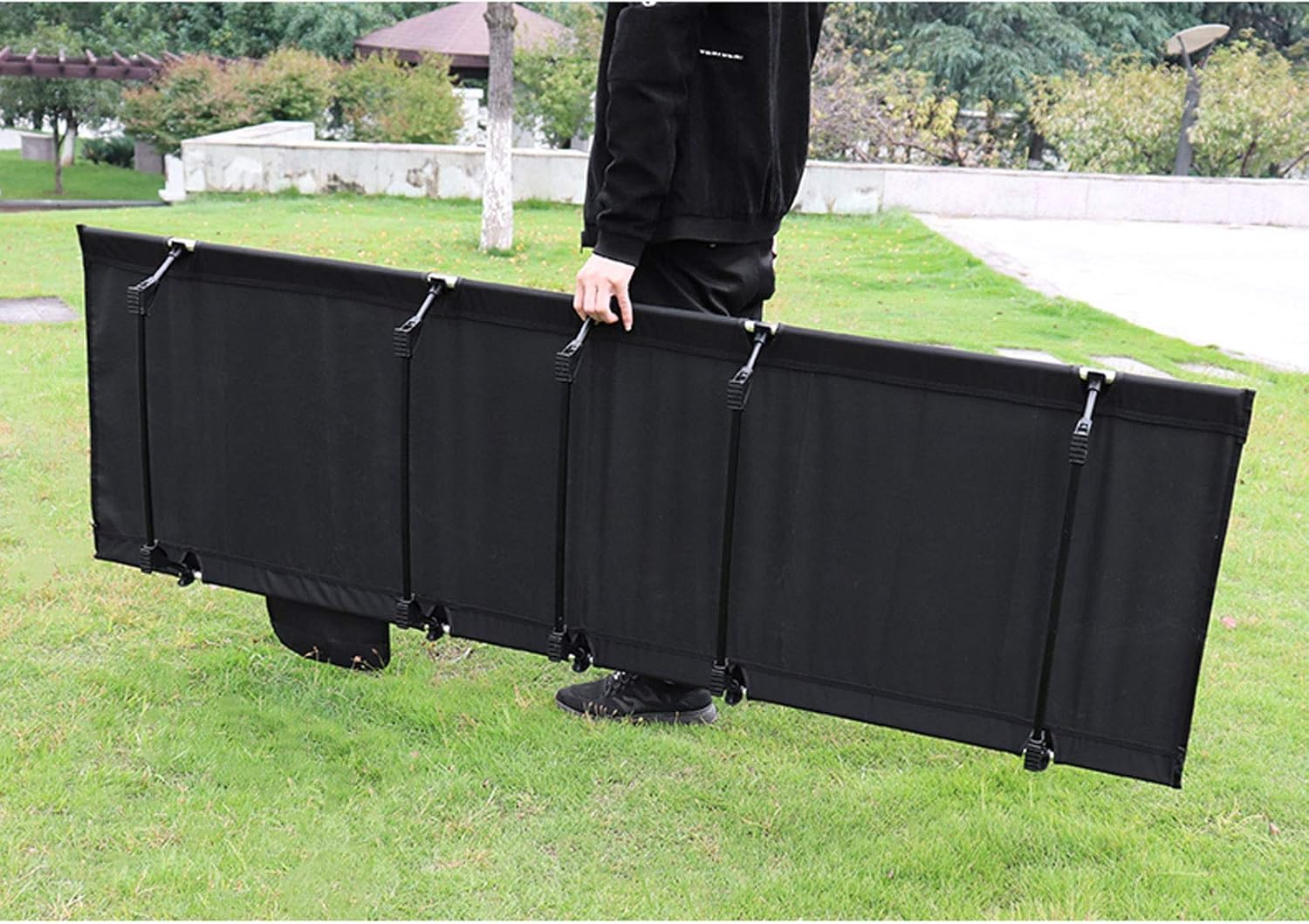 Furniture Camping Cots for Adults Easy Cot Full Size 1856114CM 150KG Weight Limit Folding Cot Cot for Sleeping Comes with Travel Bag Single Easy Storage Comfortable for Outdoor Ind