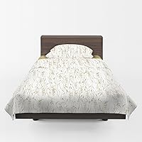 GUZZINI Botanical - Completo Letto Cotone Organico con Lenzuola Una Piazza e Mezza