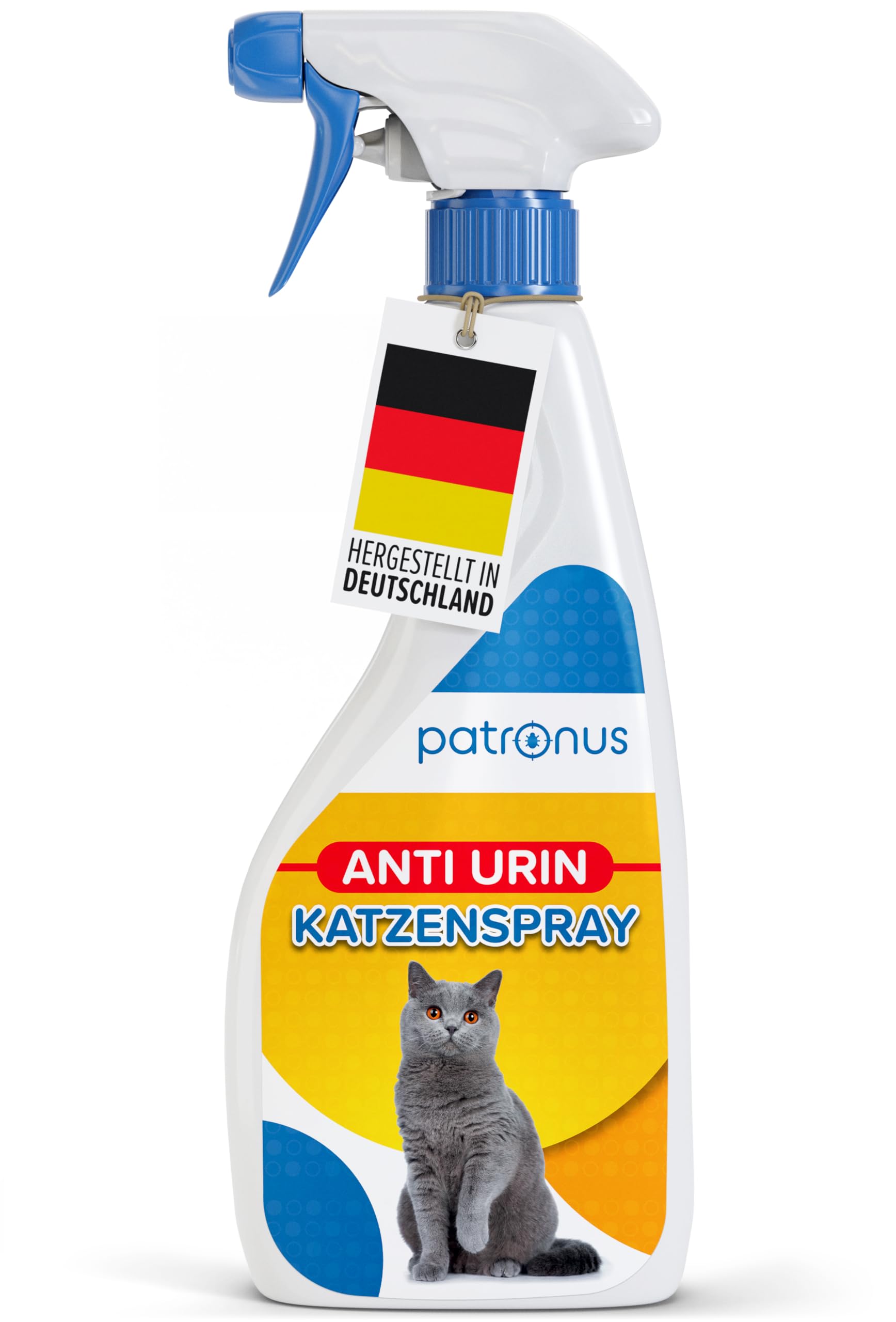 Katzen-Abwehrspray gegen Urinieren & Kratzen 500ml - Fernhaltespray für Innen gegen Katzen mit Sofort- & Langzeitwirkung - inkl. Knabberschutz - hochwirksam