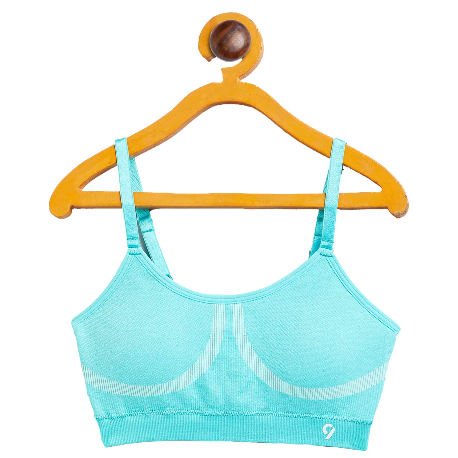 c9 airwear Blue Ribbed Branded Bra-picture-48